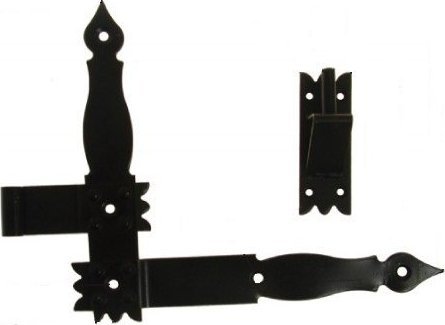 ZAWIAS OKIENNIC KÄTOWY CZARNY (KPL L+P)