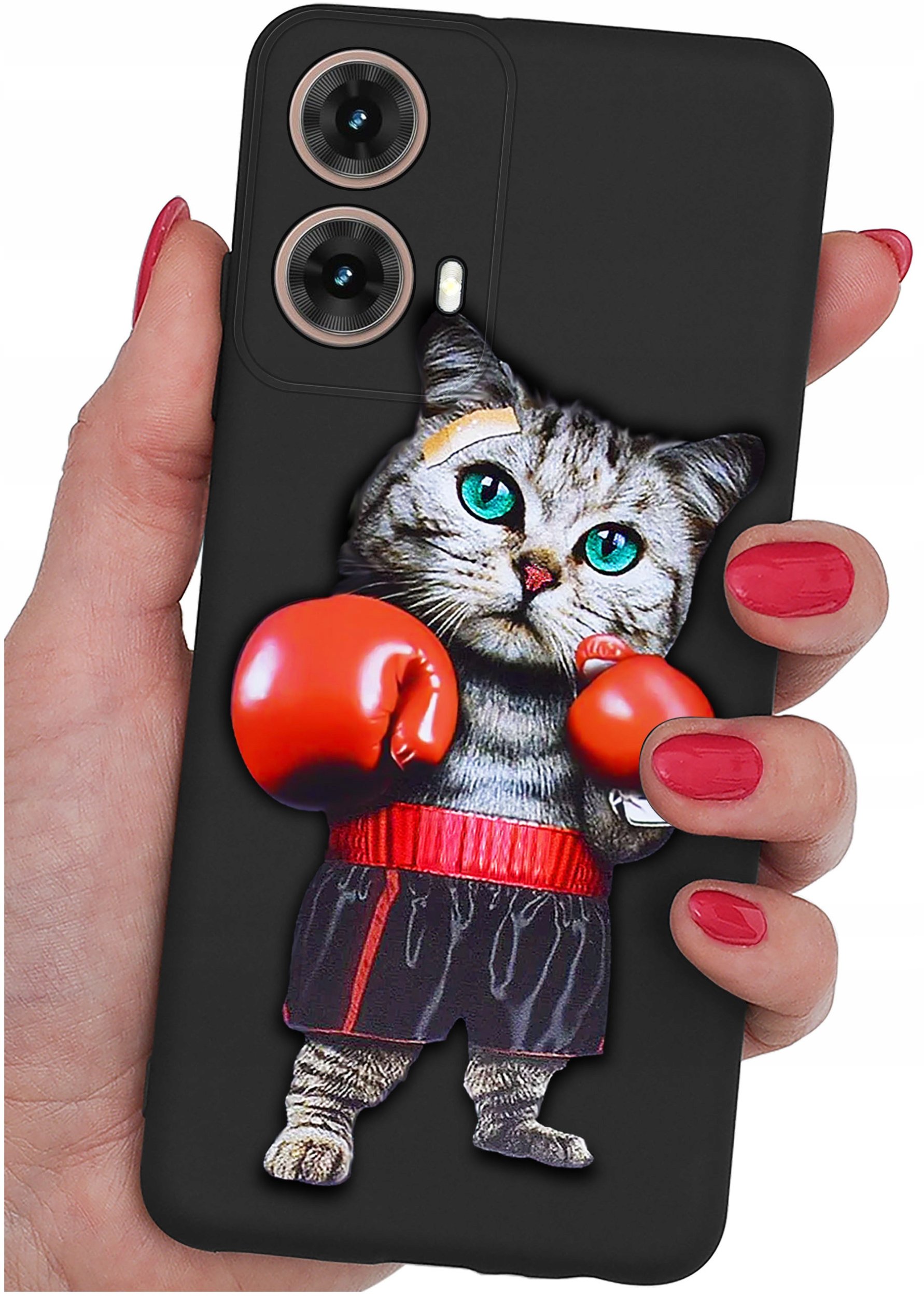 Etui do Motorola Moto G85 5G WZORY |SILIKONOWE MATT CASE