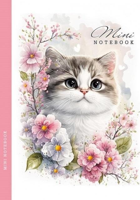 Notatnik 128x165/64K kratka kotek FRESH