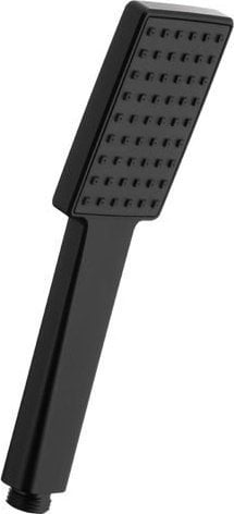 KFA LOGON RĄCZKA NATRYSKOWA PROSTOKĄTNA, 1-FUNKCYJNA, CZARNA