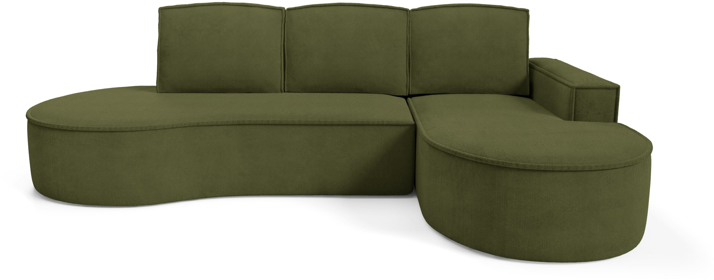 Narożnik rogówka MOLLY funkcja spania , rozkładany, sprężyny Bonell curio 39