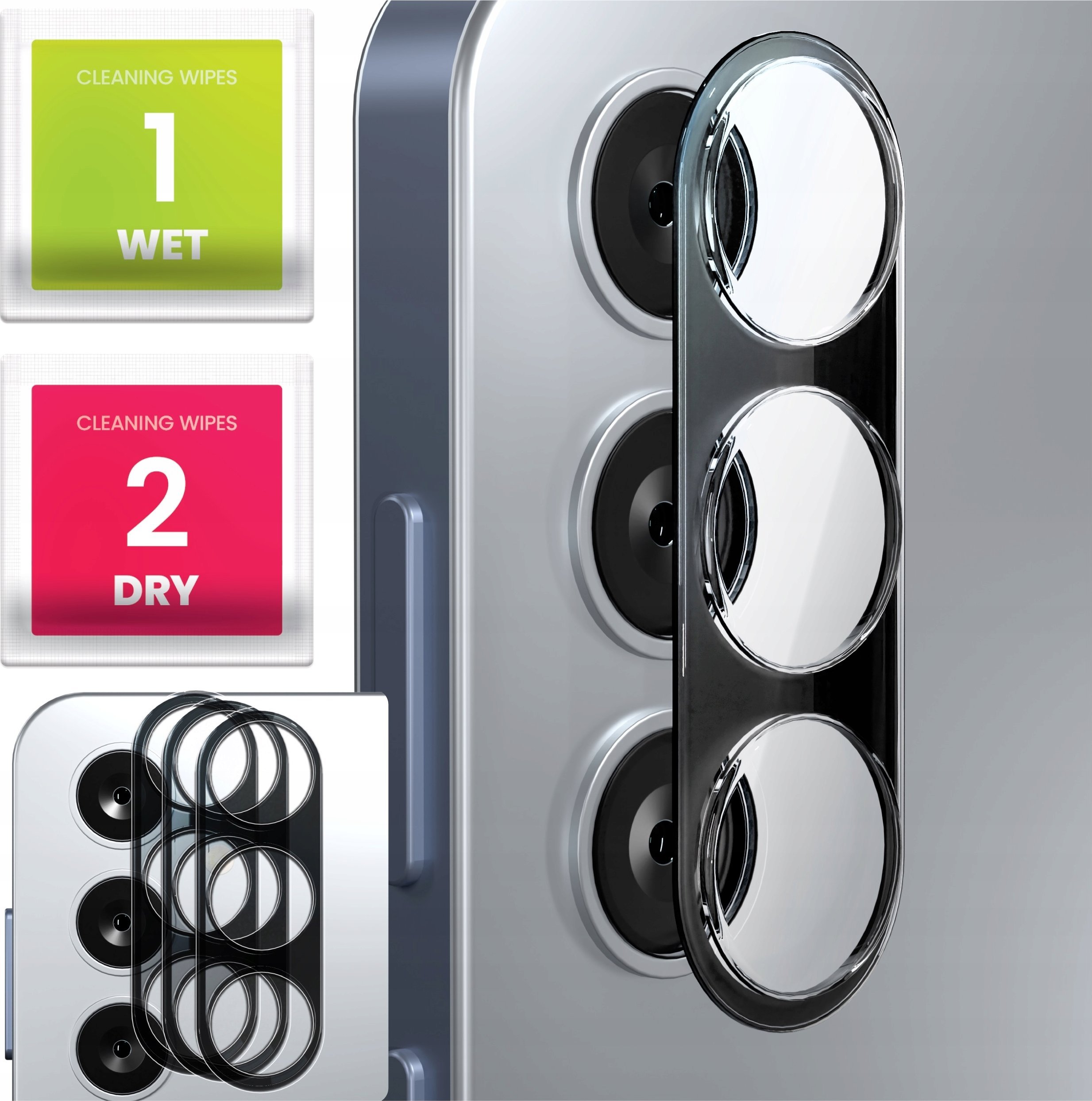 3-PAK Szkło Na Aparat Do Samsung Galaxy A55 5G / A35 (Hartowane, Ochronne)