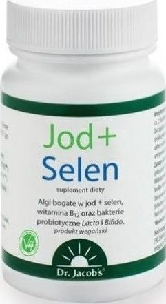 Dr.Jacob`s DR.JACOB'S_Jod + Selen suplement diety 90 kapsułek