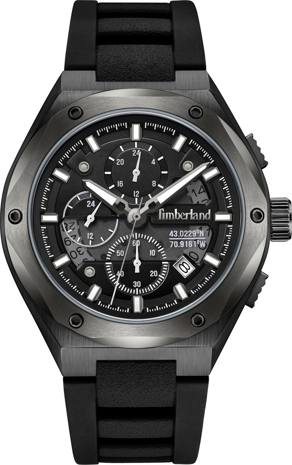 Zegarek Timberland Zegarek męski Timberland TBL.TDWGQ2231203 czarny