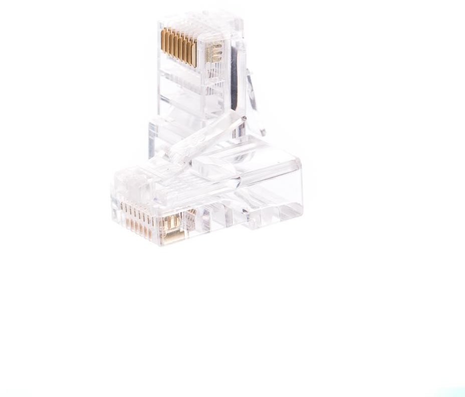 NetRack wtyk RJ45 UTP drut, kat. 5e (100 szt) (NP42)