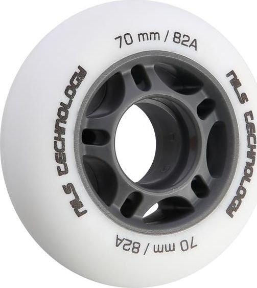 Nils Extreme PU 70x24 82A BIAŁE MATOWE KÓŁKA (4 szt.) NILS EXTREME