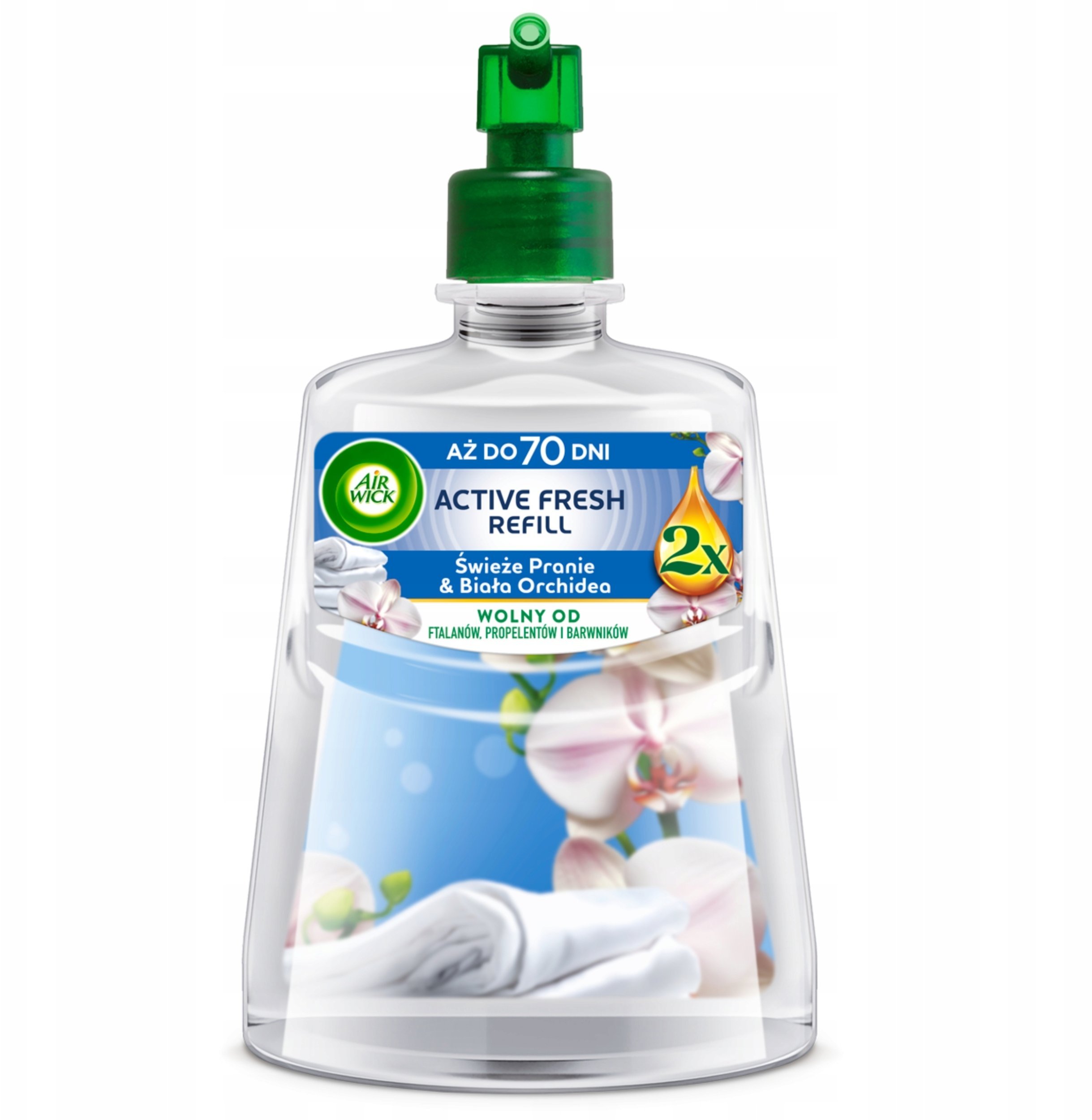 Air Wick Wkład zapachowy Fresh Laundry i White Orchid - 228 ml
