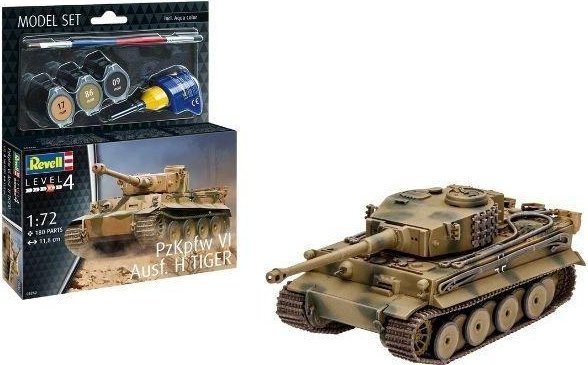 Model Set Czołg Panzerkampfwagen VI Ausf. H TIGER
