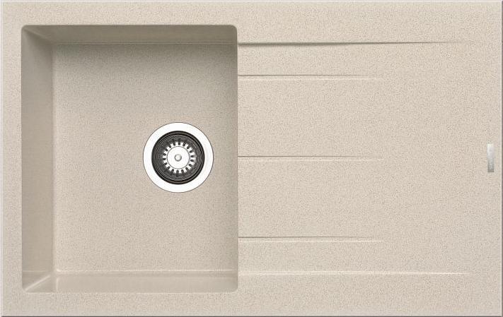 Zlewozmywak Pyramis Zlew Pyramis Alazia 79x50 1B1D Beż 070186712