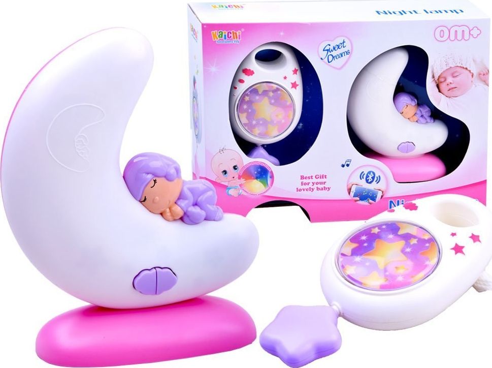 Jokomisiada 2w1 Pozytywka + lampka nocna z Bluetooth ZA2645