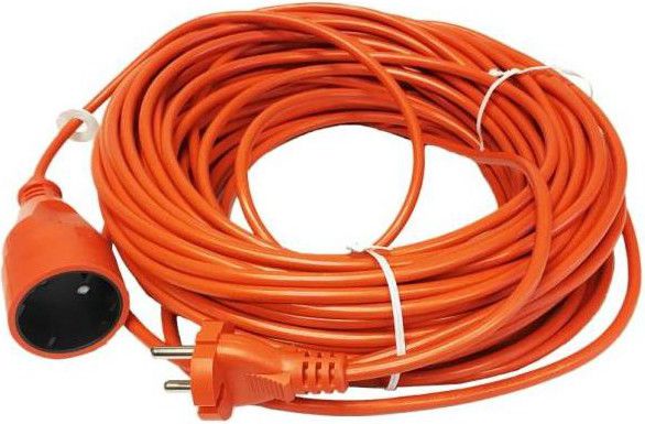 AWTools Przedłużacz ogrodowy jednogniazdowy bez uziemienia 2 x 1mm 10A 10m (AW70200)