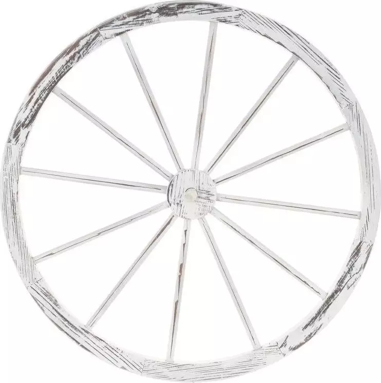 Garthen GARTHEN Dekoracyjne drewniane koło 90 cm