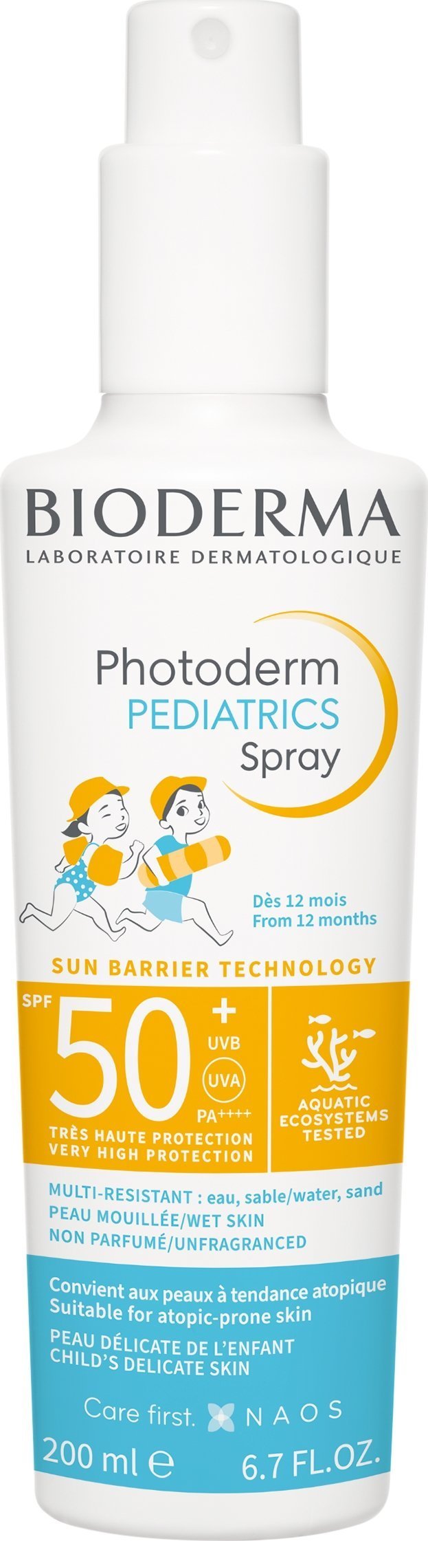 BIODERMA_Photoderm Pediatrics Spray spray przeciwsłoneczny dla dzieci SPF50+ 200ml