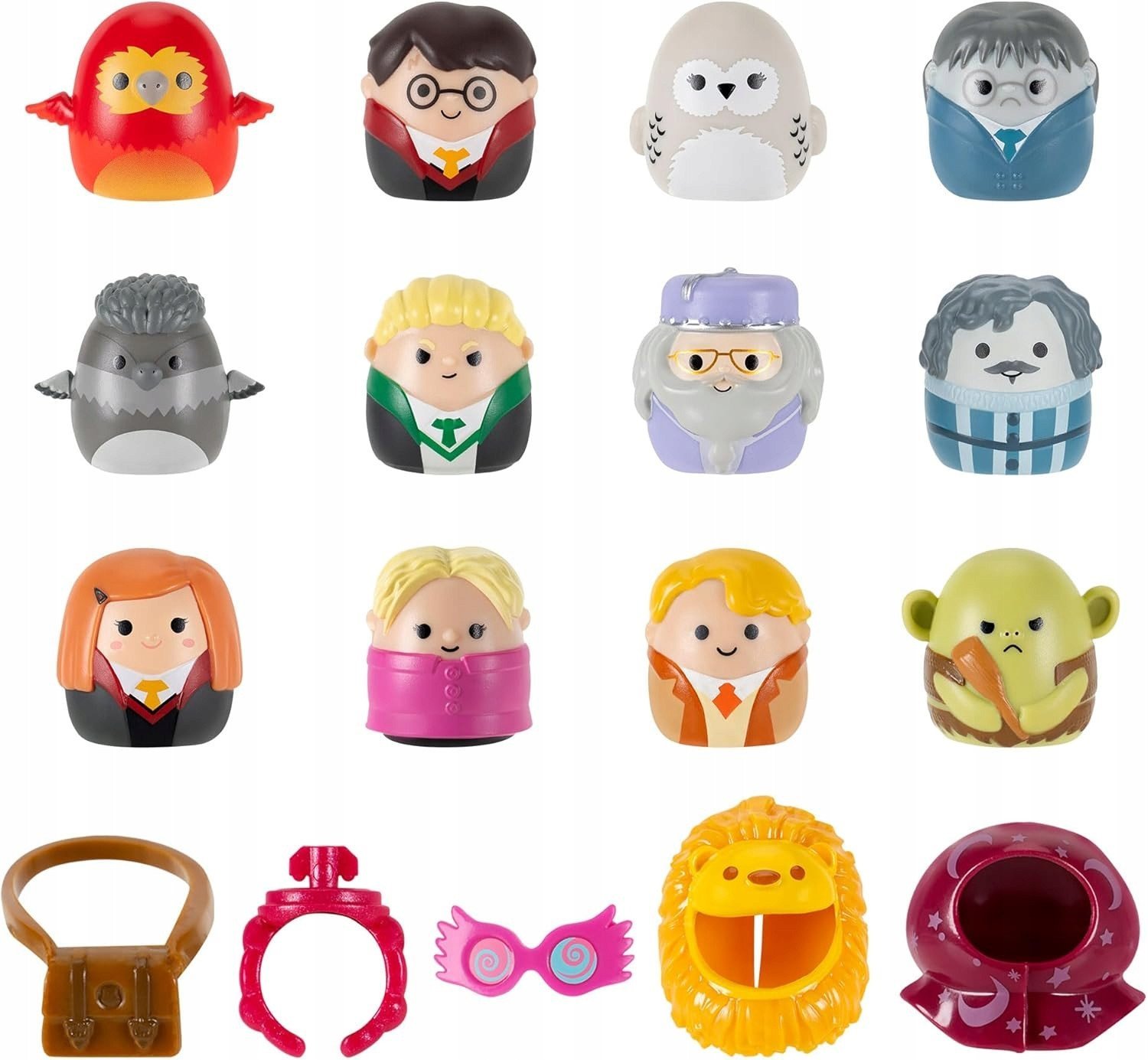 Squish-a-longs By Squishmallow, Harry Potter collectible figures, 12 pcs