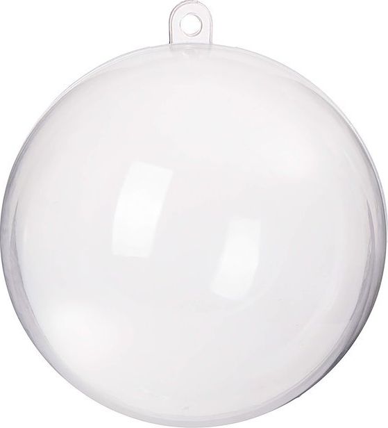 Springos Bombka akrylowa 8cm kula plastikowa decoupage UNIWERSALNY