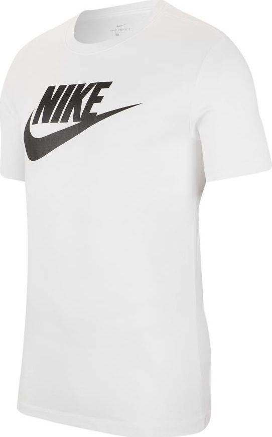 Nike Koszulka męska M NSW Tee Icon Futura biała r. M (AR5004 101)