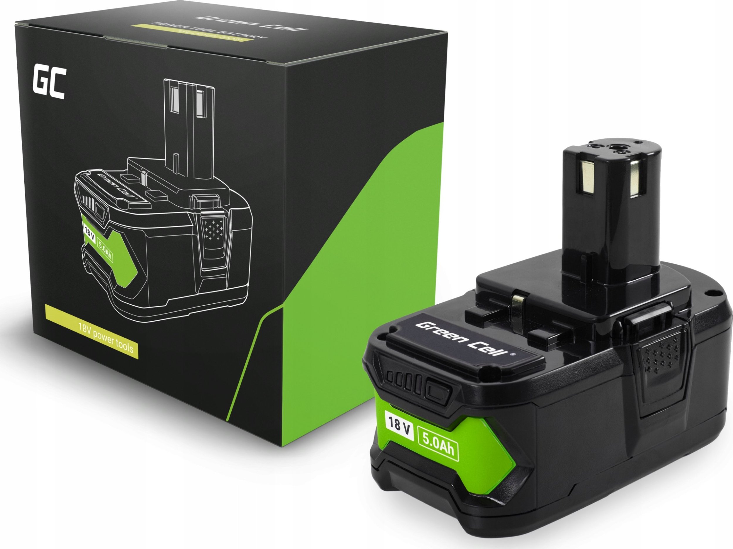 Green Cell Akumulator do Ryobi ONE+ 18V 5Ah (PTRY18V5)