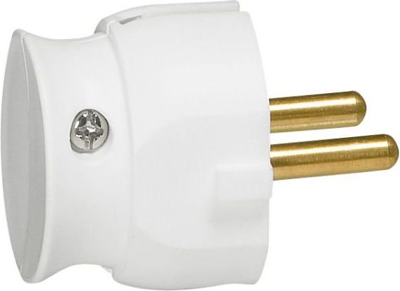 Legrand Wtyczka przenośna 2P 16A biała (50183)