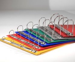 Segregator Anna Zaradna 4-ringowy A4 25mm niebieski (sek1070019)