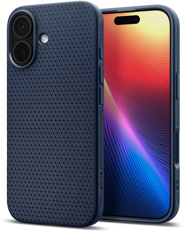 Etui Spigen Liquid Air na iPhone 17- niebieskie