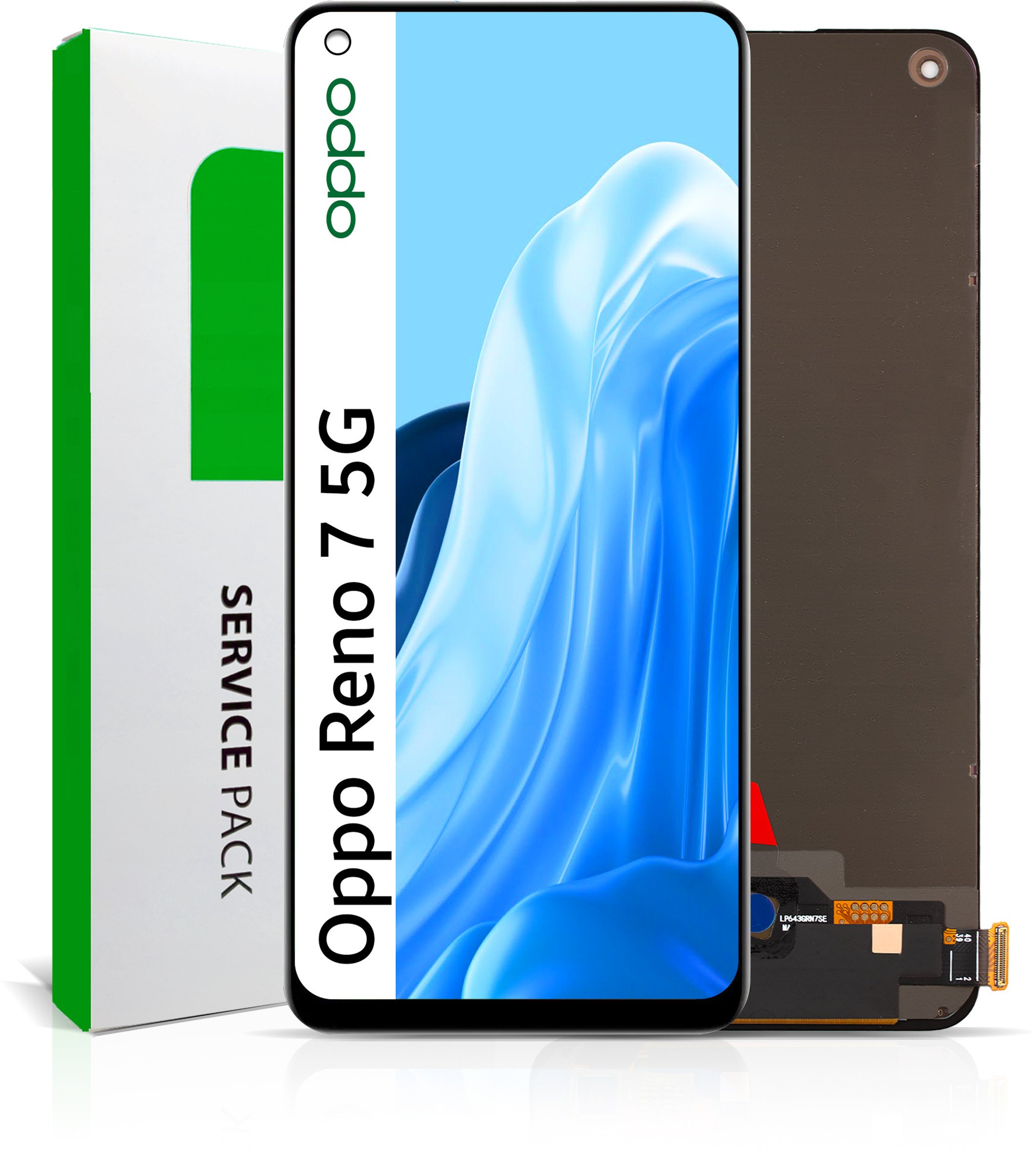 Wyświetlacz do Oppo Reno7 5G Ekran LCD Oryginał Zila CPH2371 (5904858382200)