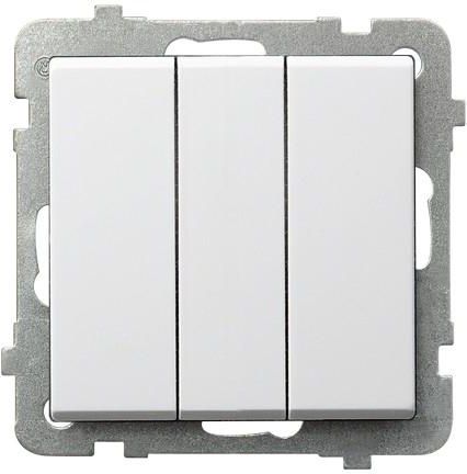 Ospel Łącznik potrójny Sonata biały (ŁP-13R/m/00)