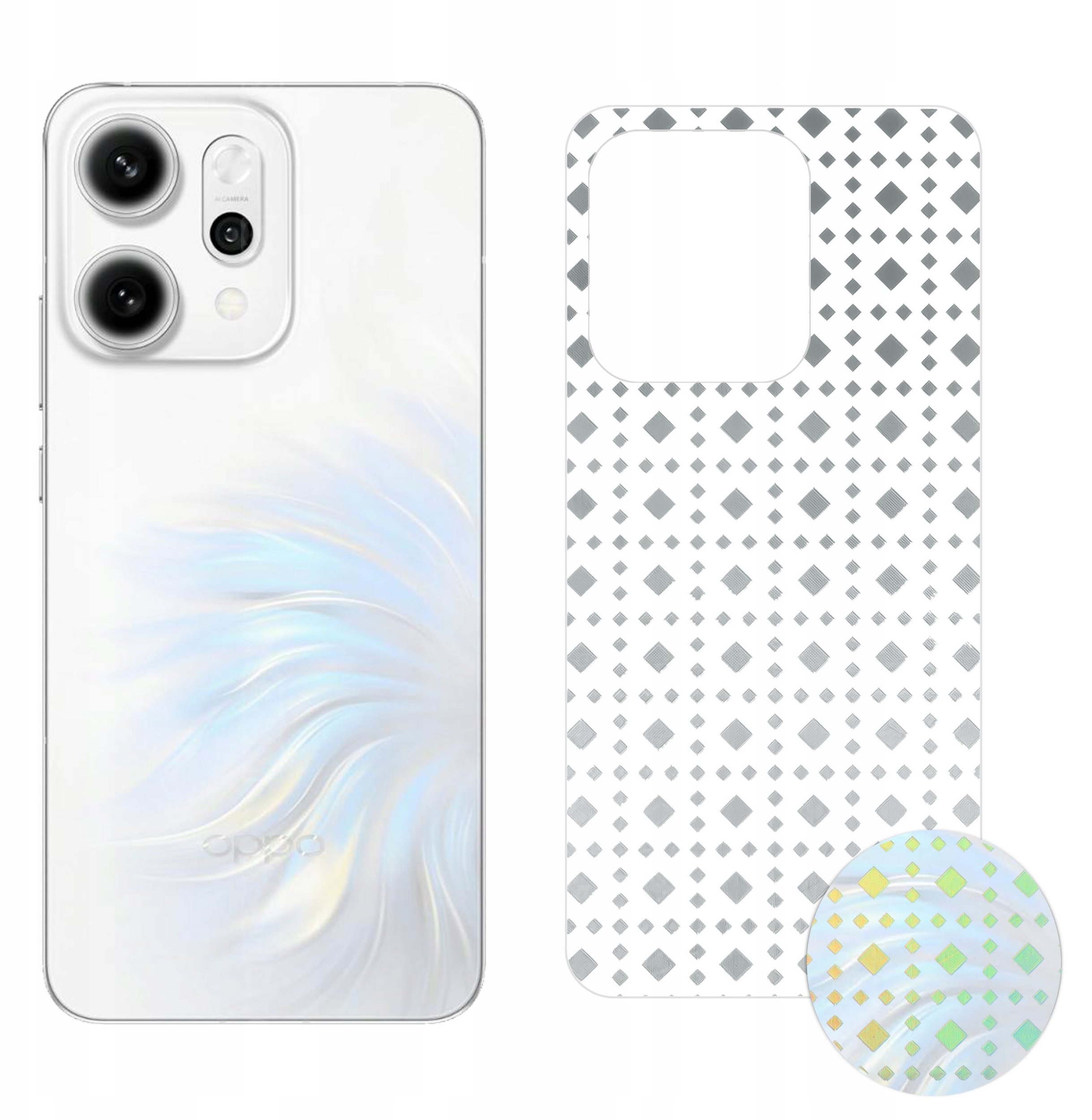 FOLIA HYDROŻELOWA OCHRONNA NA TYŁ TELEFONU WZÓR do Oppo Reno 14 5G