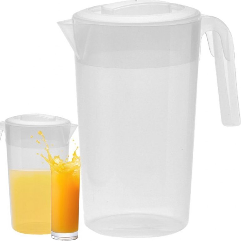 PrzydaSie Dzbanek Do Wody Soku 2L Z Pokrywką 2000Ml Pl