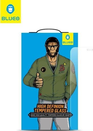 Blueo Szkło Hartowane 5D Mr. Monkey Glass - do Samsung Galaxy A14 4G / A14 5G czarny (Strong Lite)