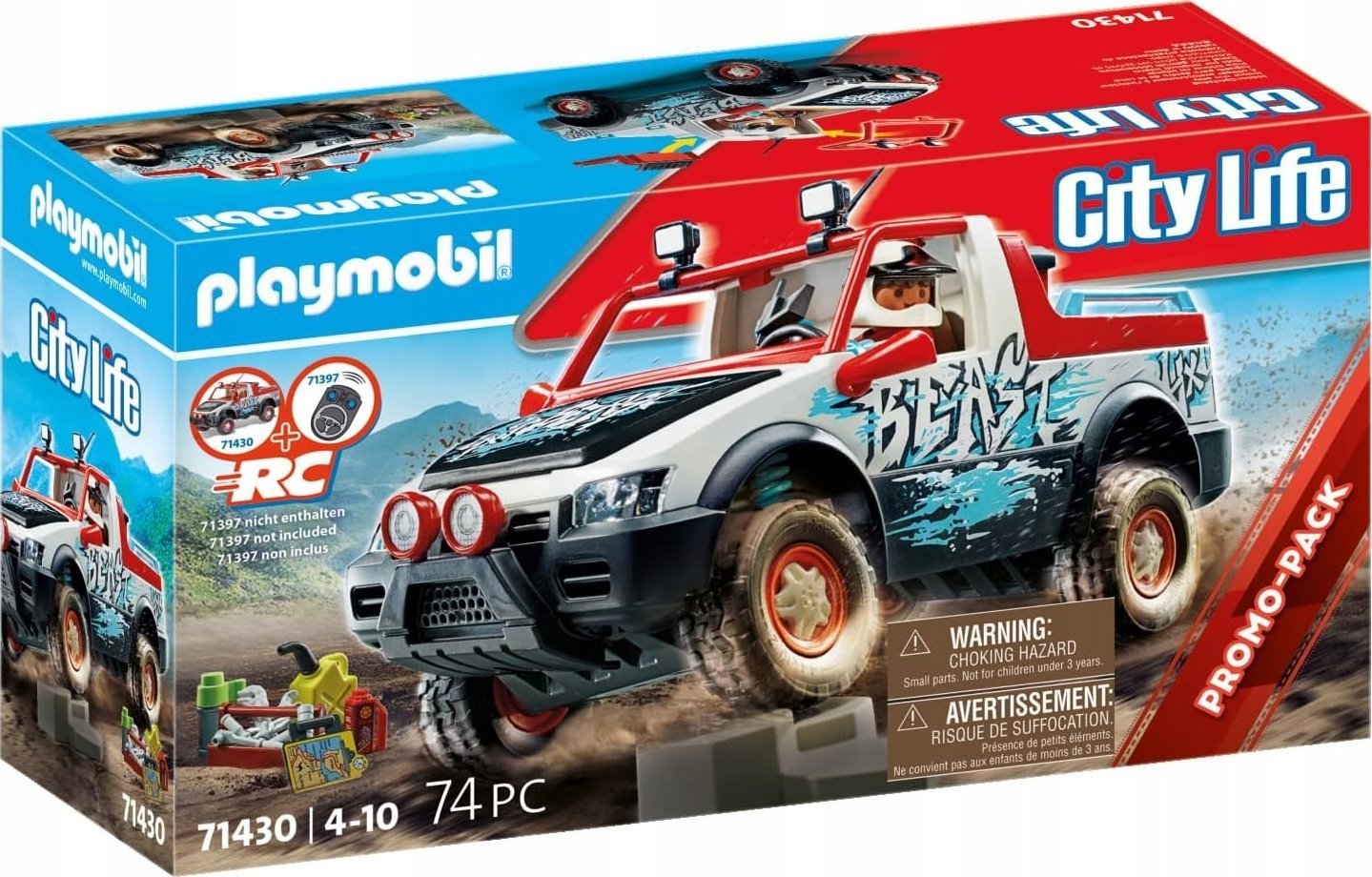 Playmobil Playmobil City Life 71430 Samochód rajdowy RC