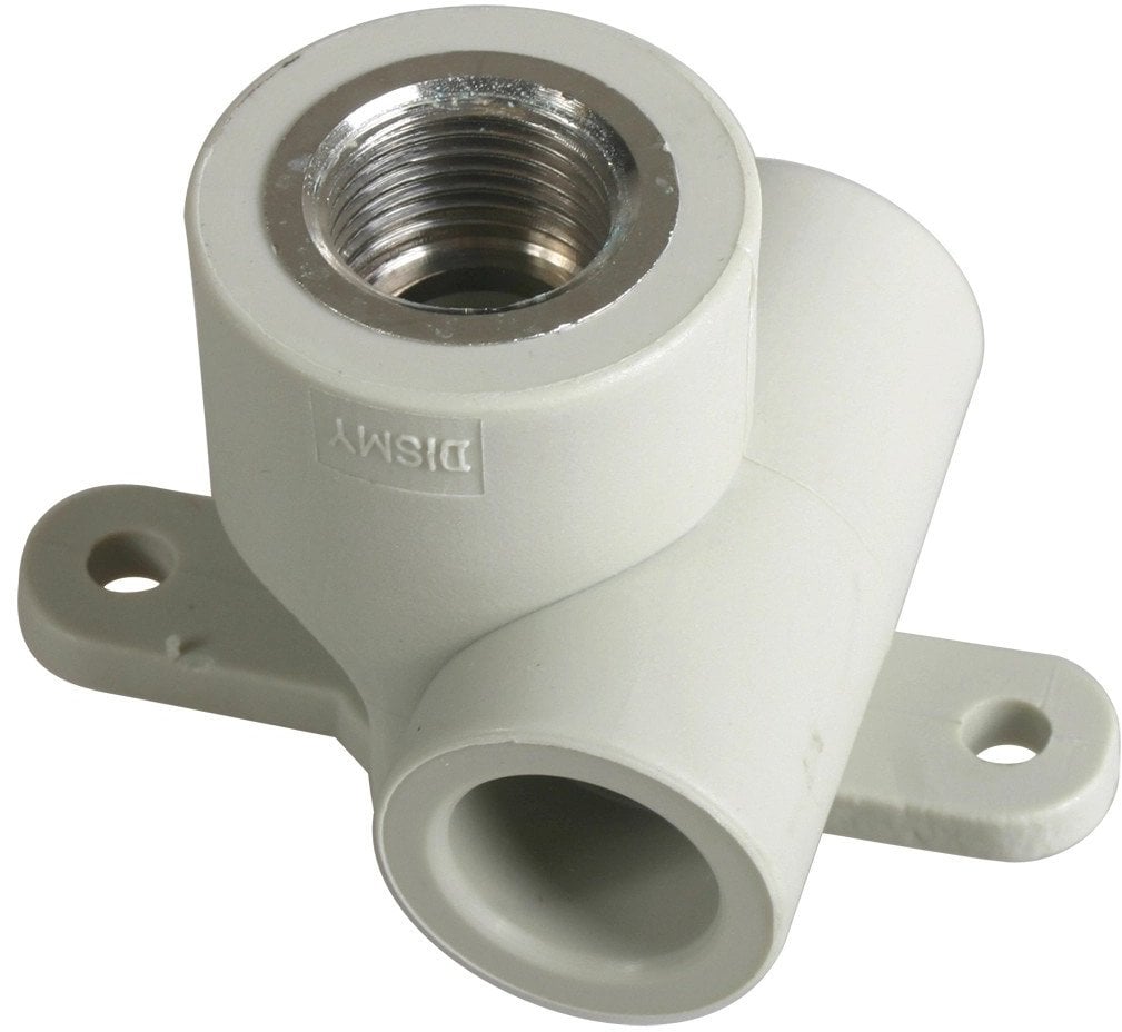 WATER SUPPLY TEE WITH RETAINING THREAD