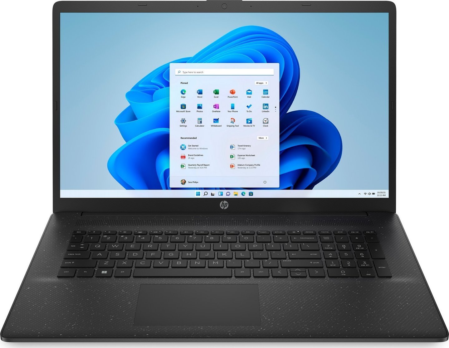 Laptop HP 17T-CN300 / 767L1AVI-I0007401 / Intel N200 / 16GB / SSD 512GB / Intel UHD / HD+ / Win 11 / Czarny
