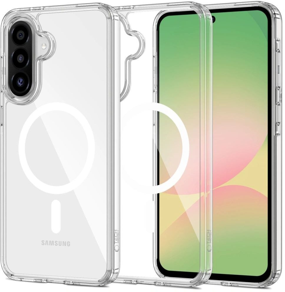 Etui Tech-protect Flexair Hybrid MagSafe do Samsung Galaxy A17 4G / 5G Clear