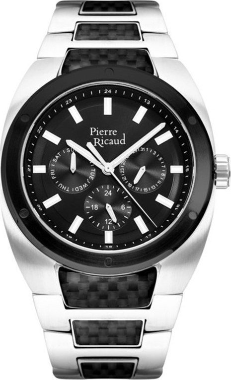 Zegarek Pierre Ricaud Zegarek męski Pierre Ricaud P97027.Y114QF srebrny