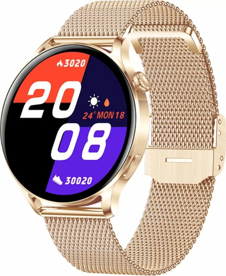Smartwatch Rubicon RNCE81 Różowe złoto (RNCE81)