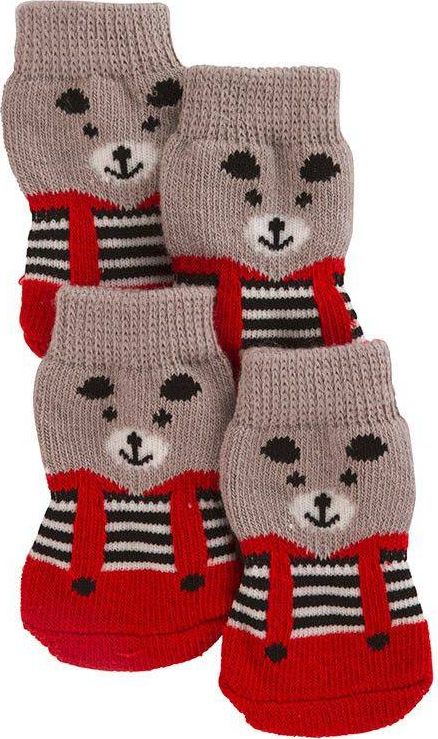 Kerbl Skarpetki skarpety dla psa antypoślizgowe 4 szt. M uniwersalny