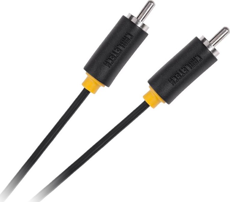 Kabel Cabletech RCA (Cinch) - RCA (Cinch) 1m czarny (16)
