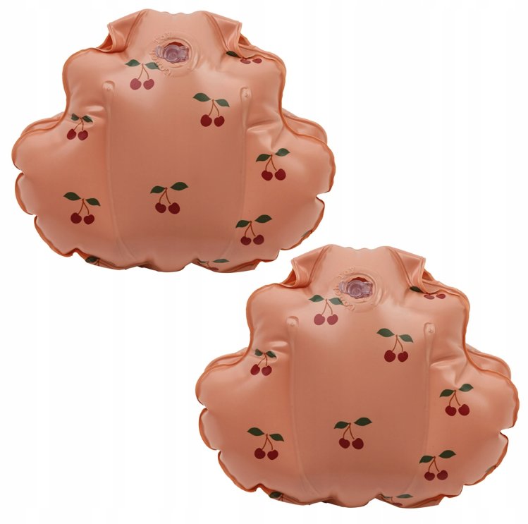 Rękawiczki do pływania dla dzieci dmuchane do basenu nauka pływania wisienki