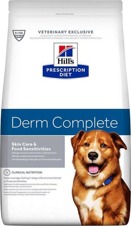 Triton HILL'S PD Prescription Diet Canine Derm Complete 12kg