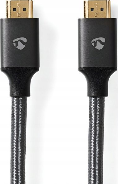 Kabel Nedis Nedis CVTB34000GY10 kabel HDMI 1 m HDMI Typu A (Standard) Szary