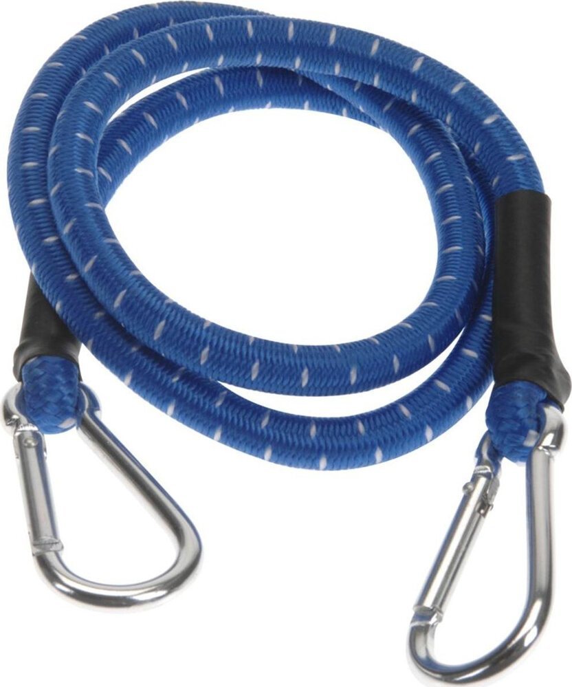 XQ Max Taśma guma do mocowania bagażu samochodowego rowerowego karabińczyk 80cm 1 sztuka Xqmax niebieski