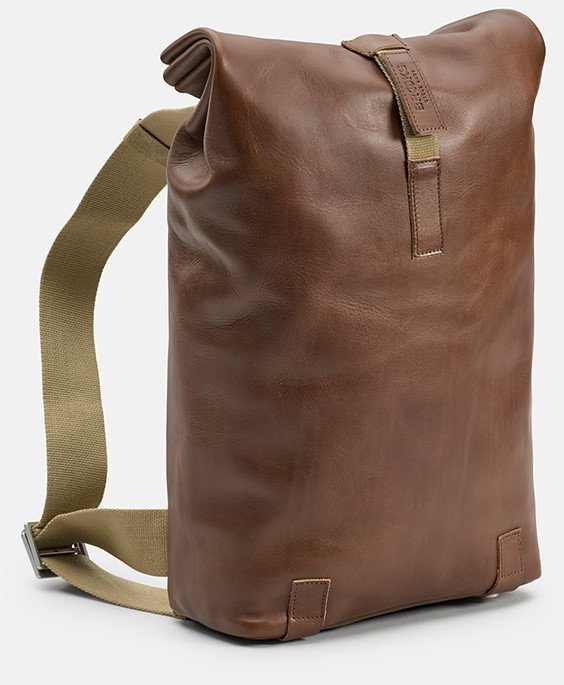 Plecak BROOKS PICKWICK HARD LEATHER, Brown, Pojemność 12L, Garbowana skóra (NEW)