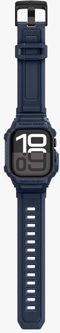 Spigen Pasek Rugged Armor Pro V2 do Apple Watch 10 / 11 42mm Navy Blue