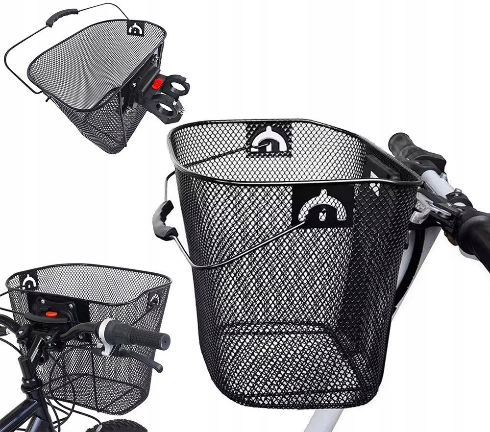 Kosz rowerowy przedni Profi_Art 6001894 czarny