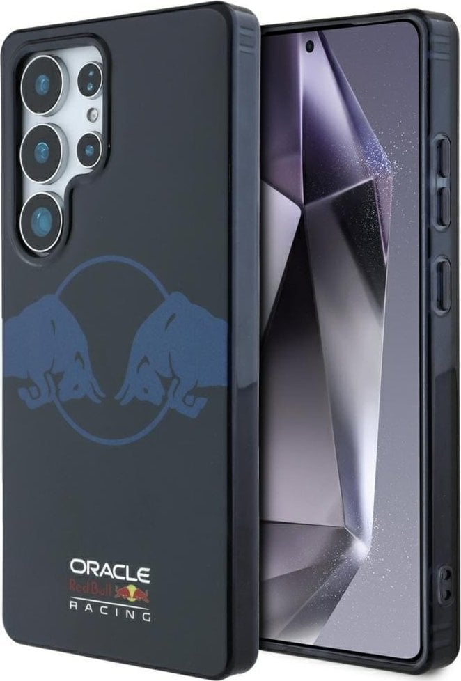 Red Bull Two Bulls Logo MagSafe Case for Samsung Galaxy S25 Ultra Navy Blue