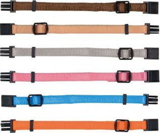 Trixie Obroże dla szczeniąt, M–L: 22–35 cm/10 mm, 6 szt, różne kolory