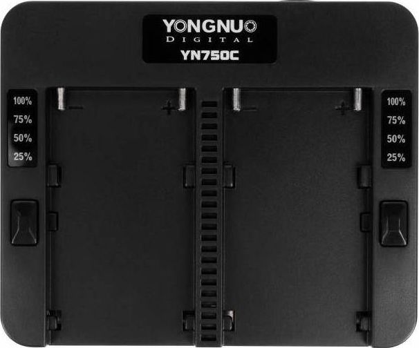 Ładowarka do aparatu Yongnuo Ładowarka dwukanałowa Yongnuo YN750C do akumulatorów serii NP-F