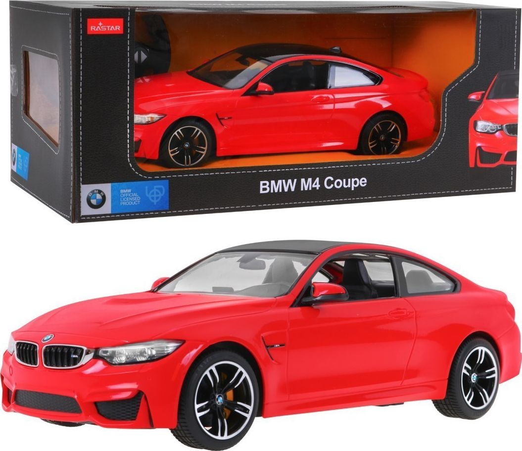 Ramiz Autko R/C BMW M4 Coupe Czerwony 1:14 RASTAR