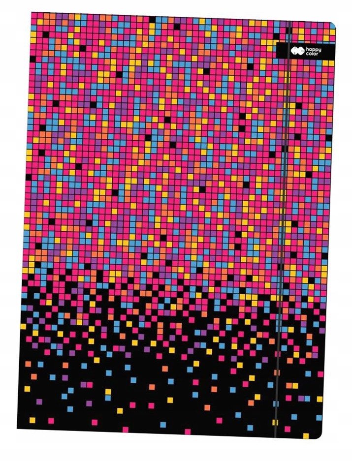 Teczka z gumką A4+ Pixi Blox HAPPY COLOR