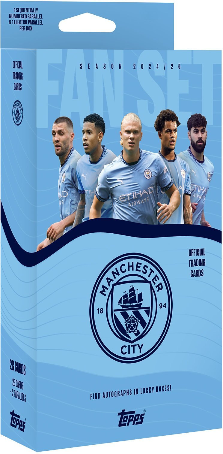 TOPPS MANCHESTER CITY FAN SET 24/25